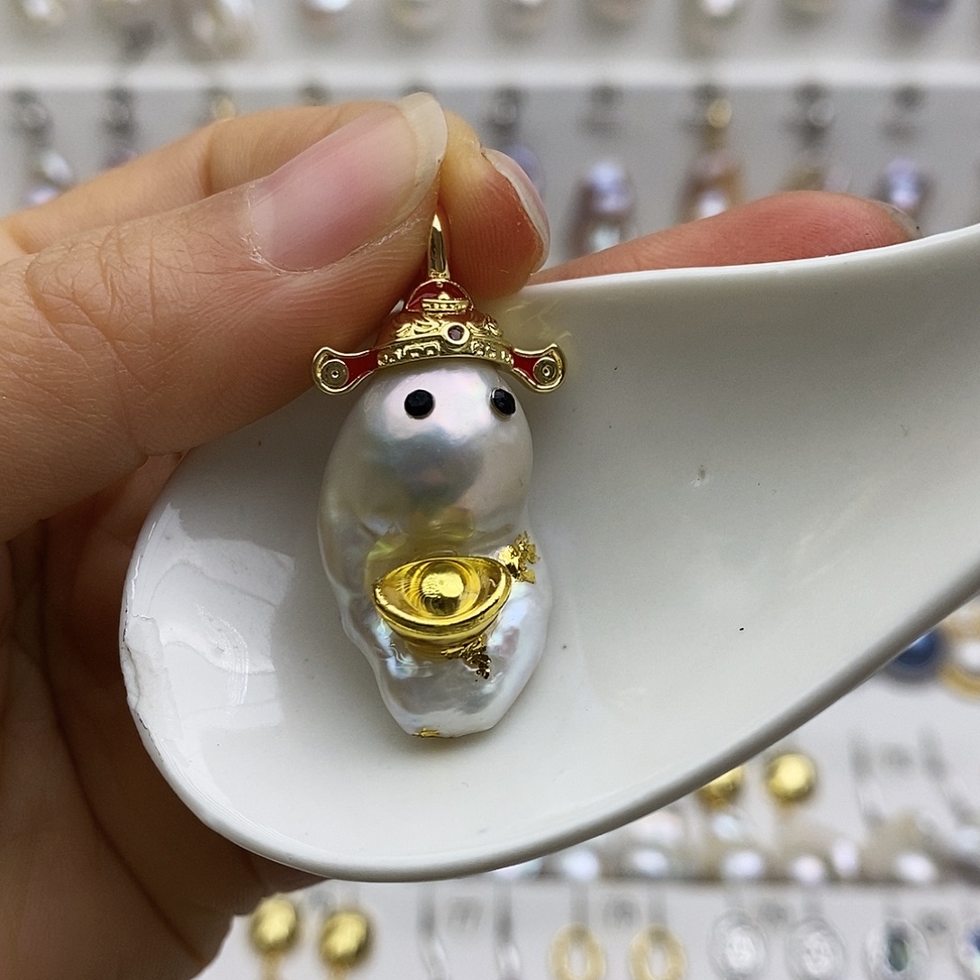 未镶嵌淡水珍珠颈饰