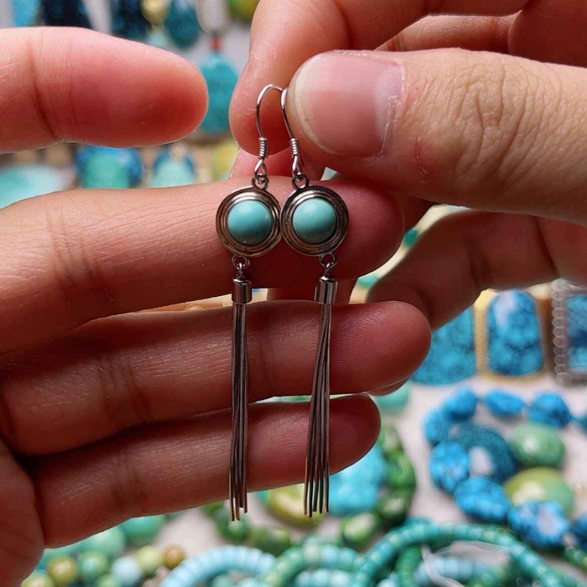 【闪购商品】绿松石珠宝奇石未镶嵌