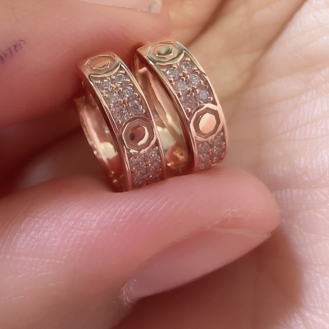 18K金耳饰多样性发货