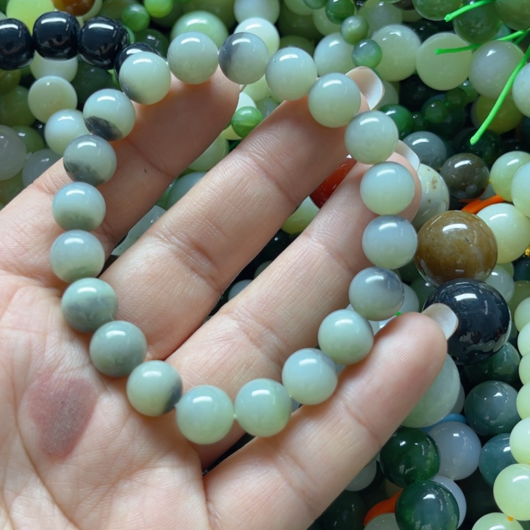 和田玉手链未镶嵌