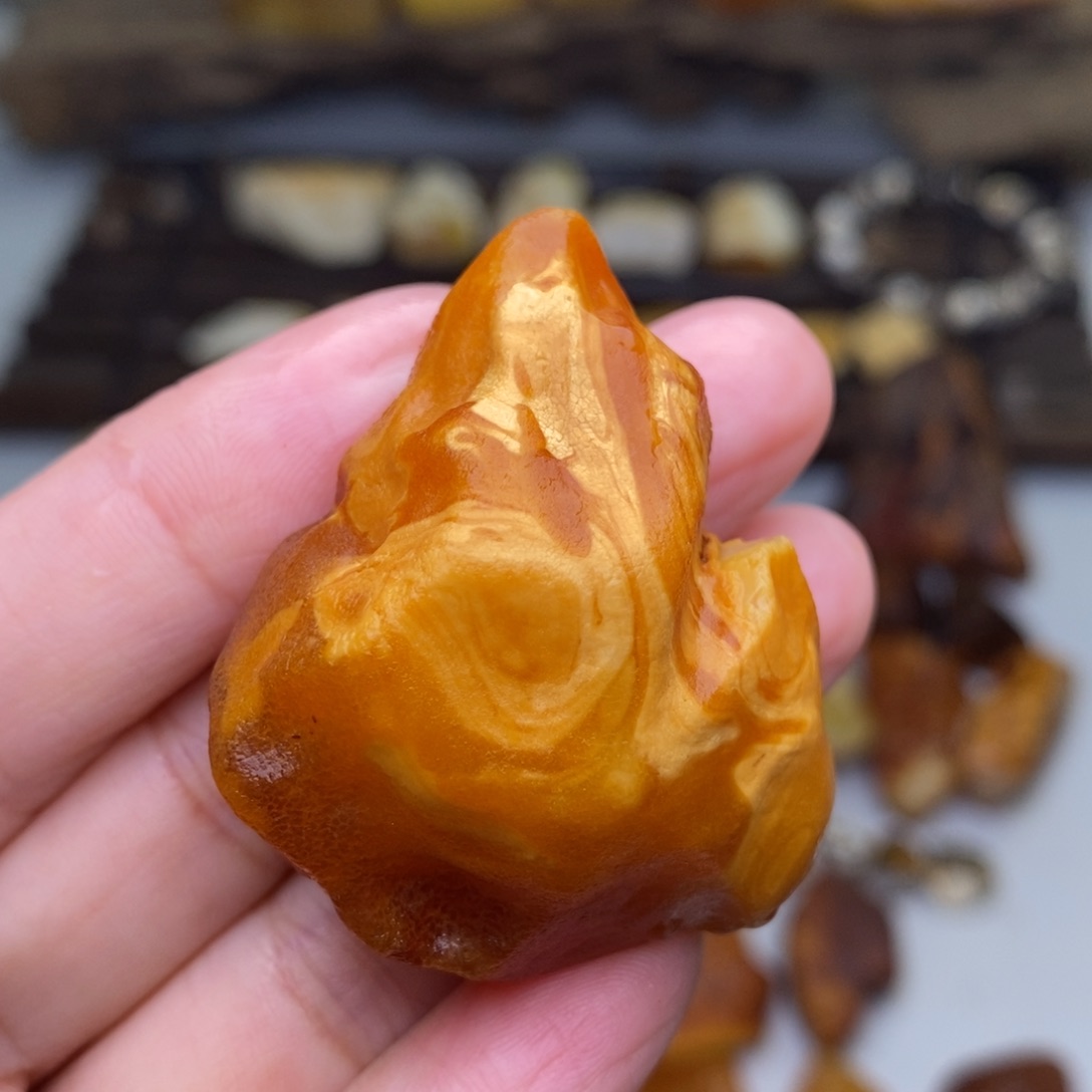 定制蜜蜡天然蜜蜡乌料