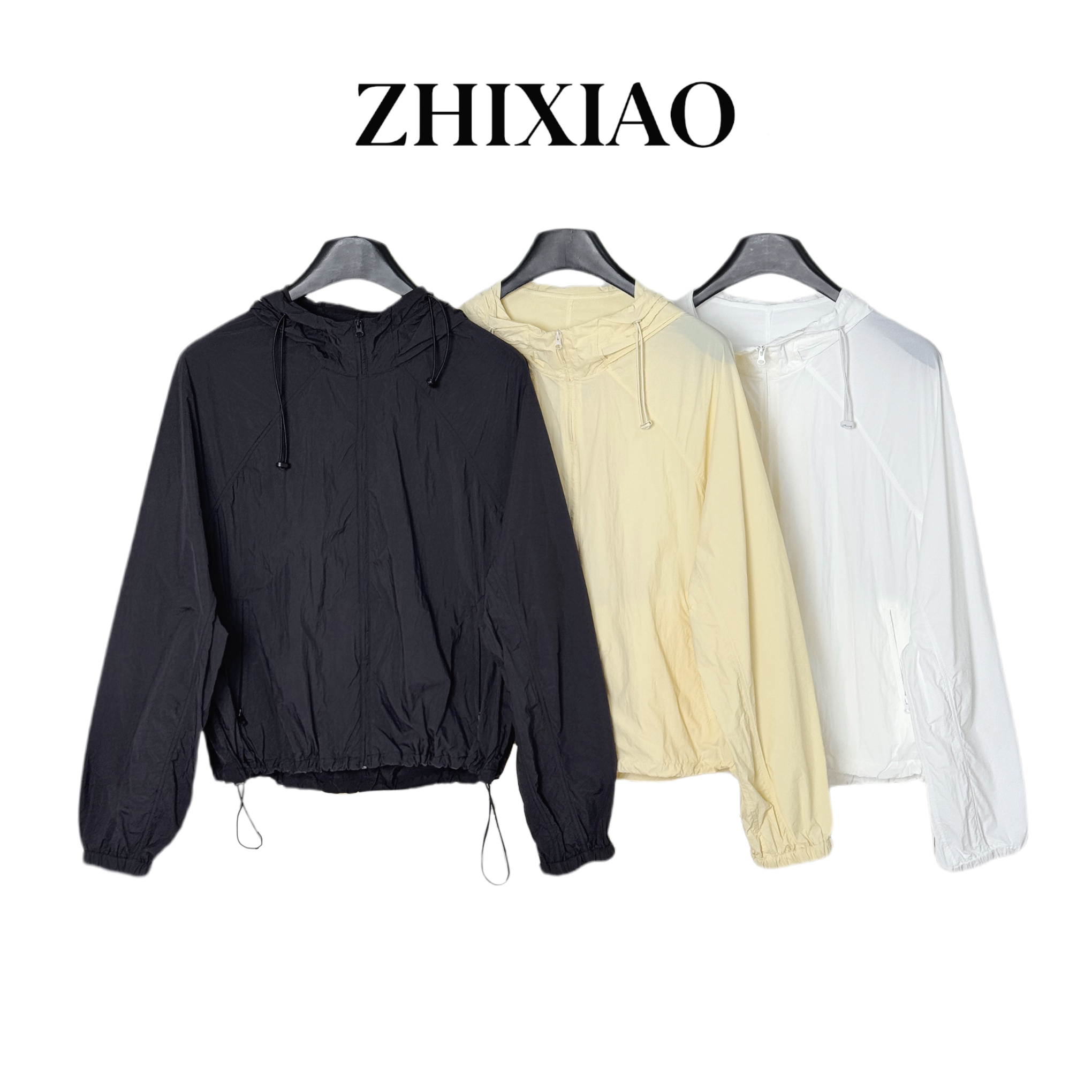 【ZHIXIAO】夏季新款：带帽长袖防晒衣269