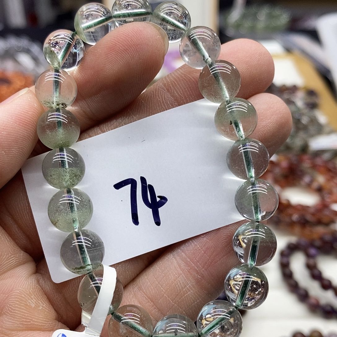 水晶手链未镶嵌天然