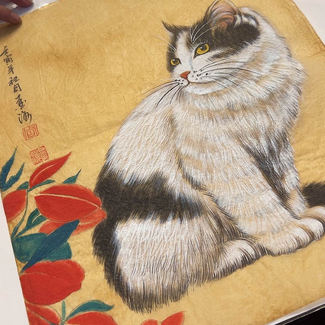 国画书法作品欣赏，书法