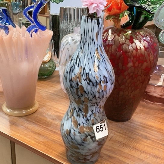 无铅玻璃花瓶高38厘米口径2厘米