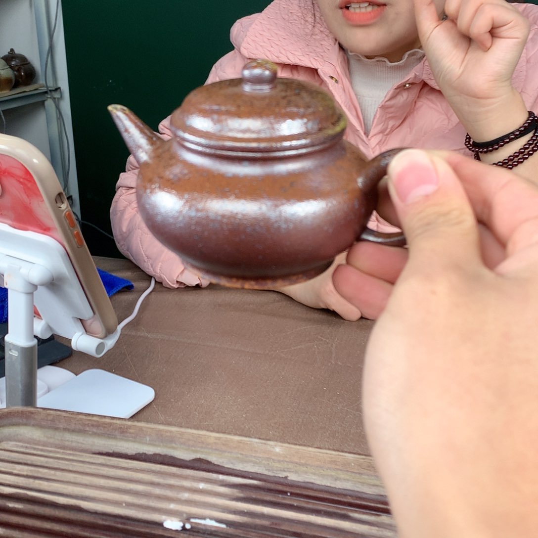 紫砂茶壶纯自然柴烧