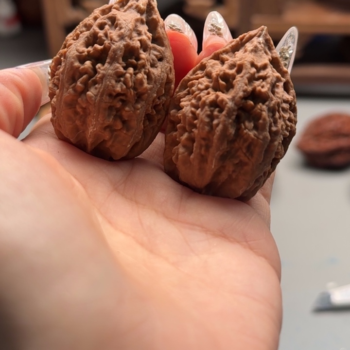 文玩核桃把件关东木子楸百核35