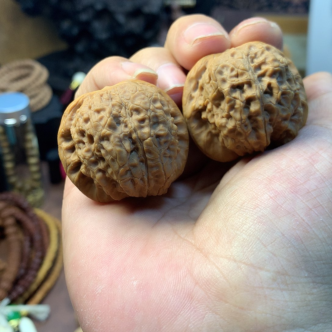 吊坠金刚菩提血麒麟核桃有修建议慎拍