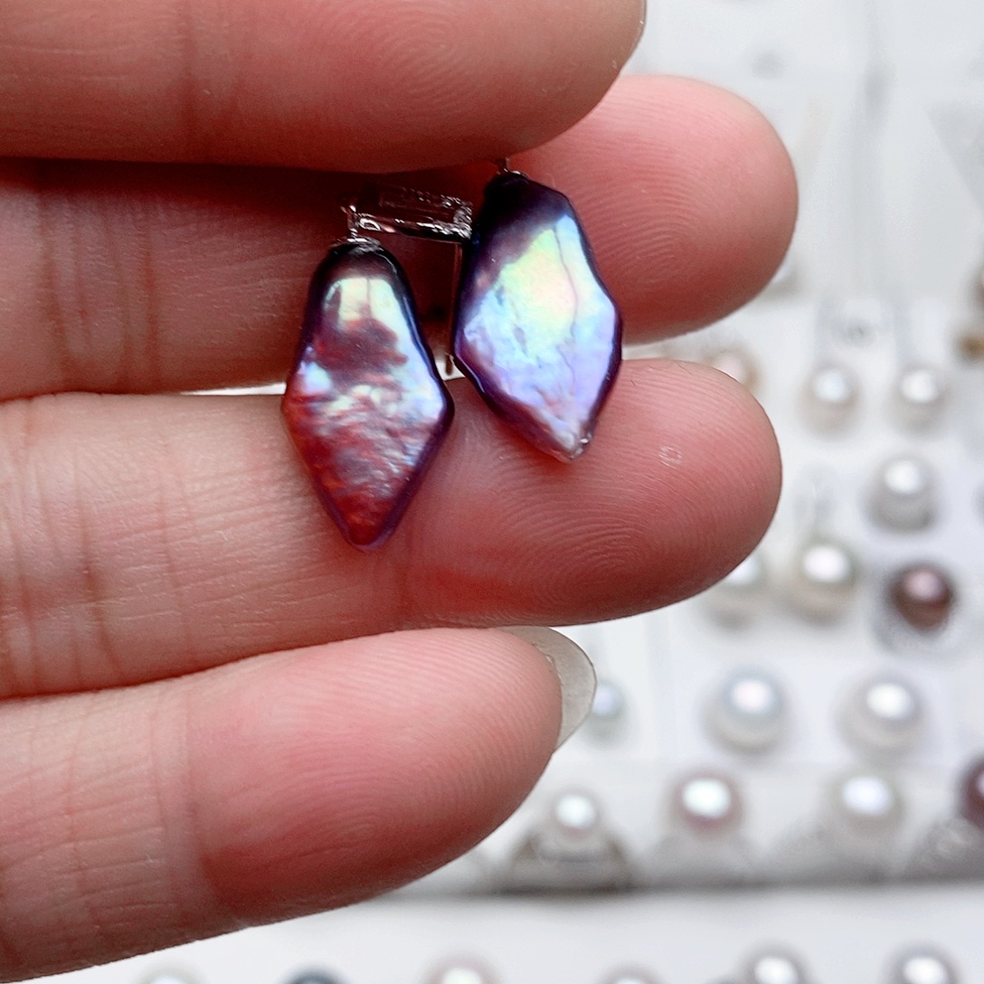 H***＋淡水珍珠未镶嵌颈饰004