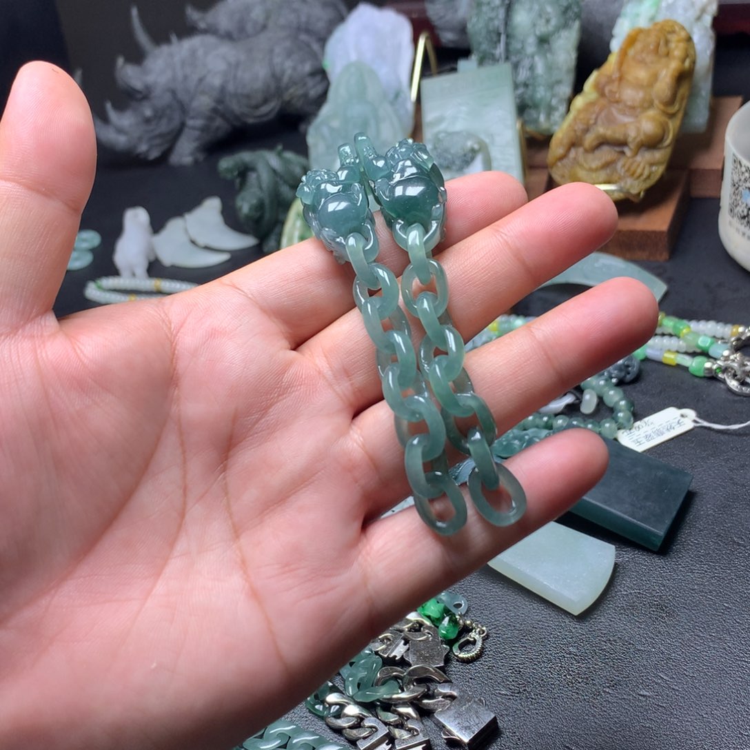 平***乐定制翡翠未镶嵌翡翠