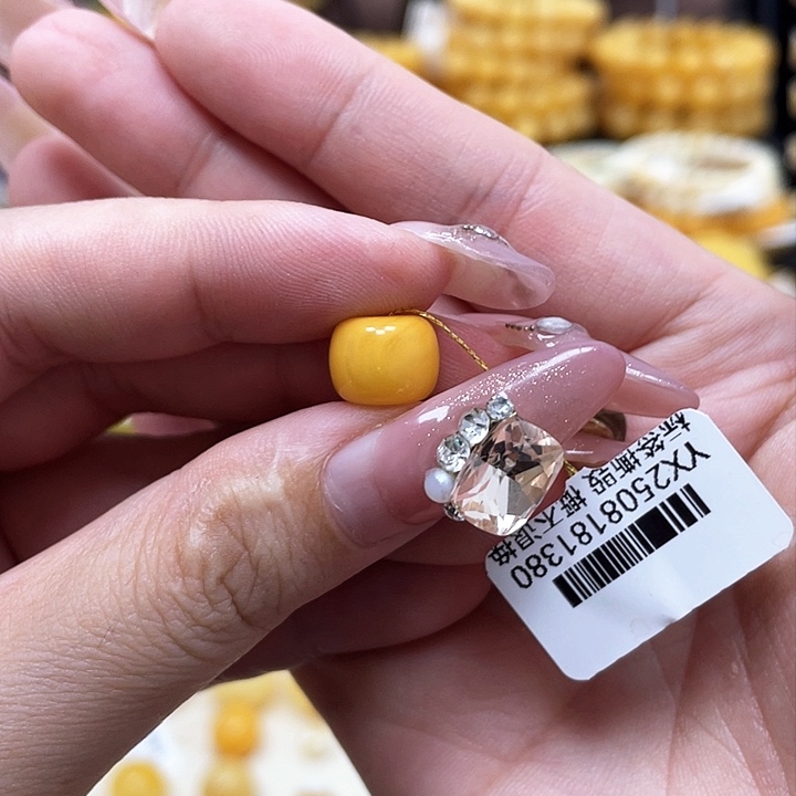 琥珀未镶嵌珠宝奇石10*8.3mm氧化老型