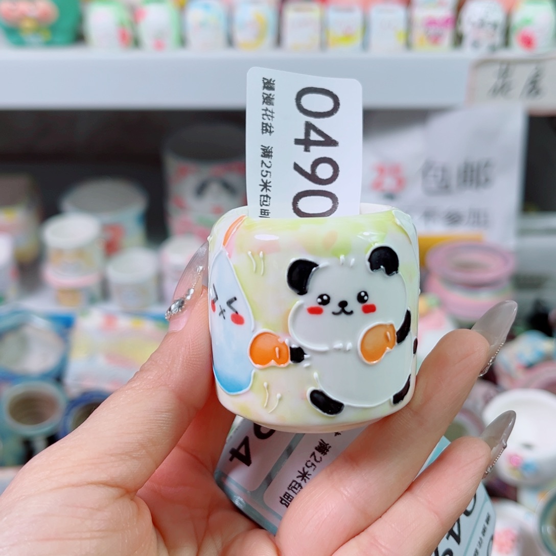 景德镇手工制作瑕疵0490口3.5