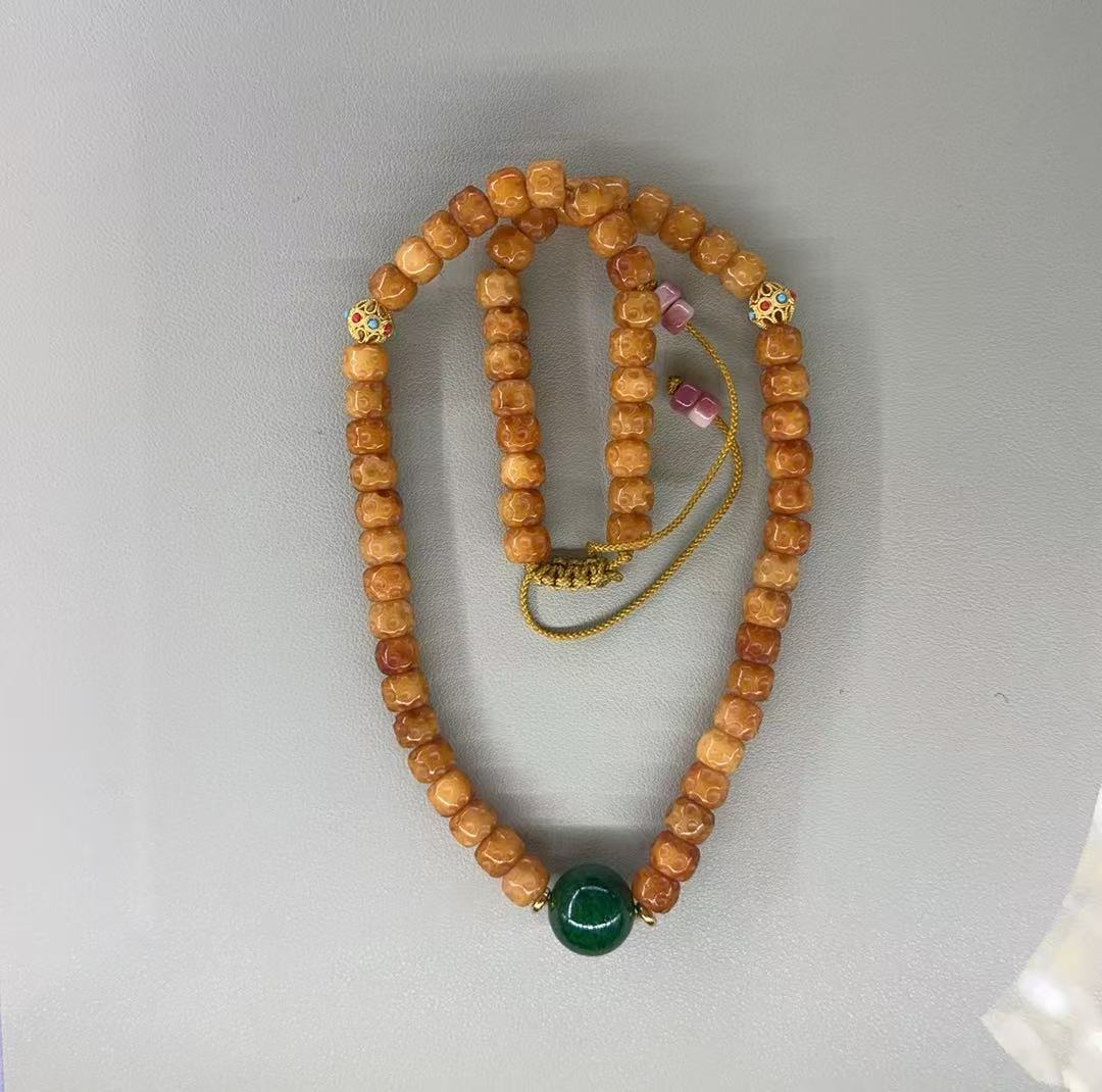 【赤黄龙筋】正品-龙骨高端毛衣链项链