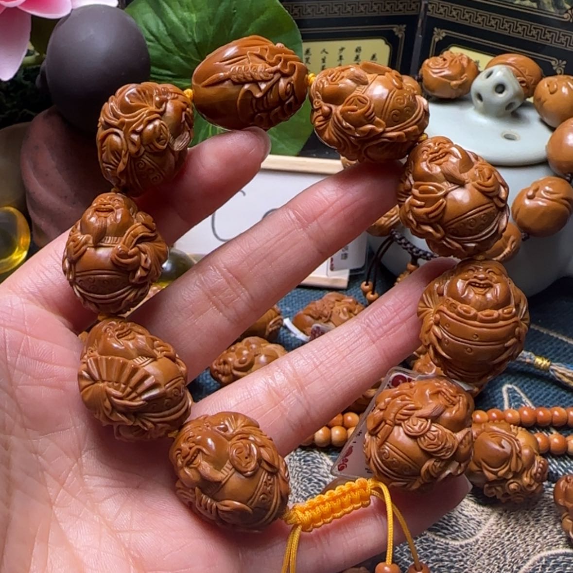 【闪购商品】橄榄核手串铁核财神