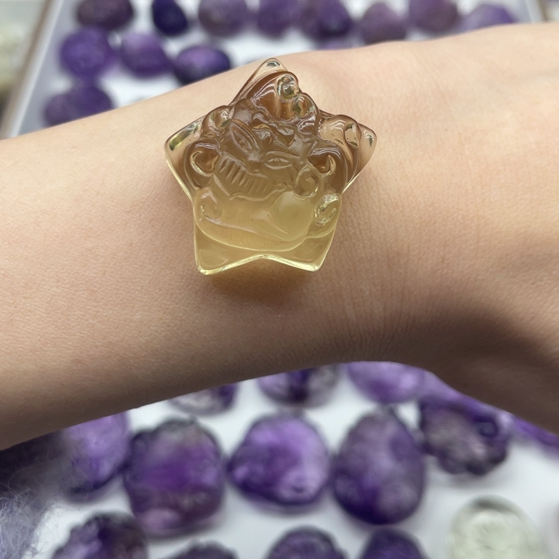 水晶吊坠(不含链)未镶嵌