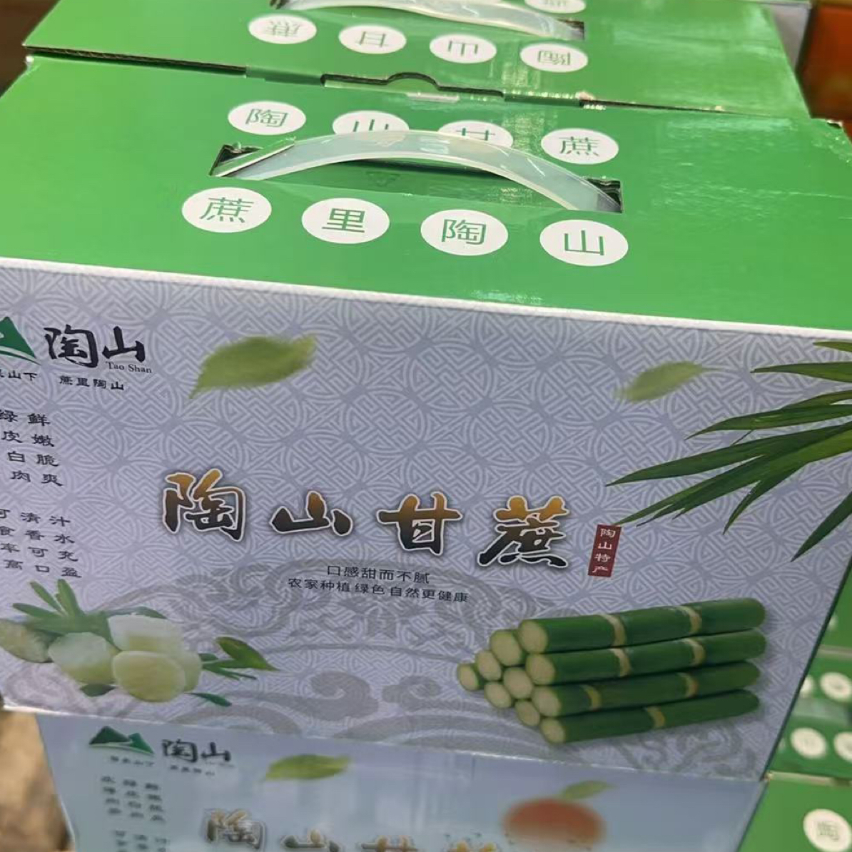 当季热卖陶山薄皮甘蔗一箱