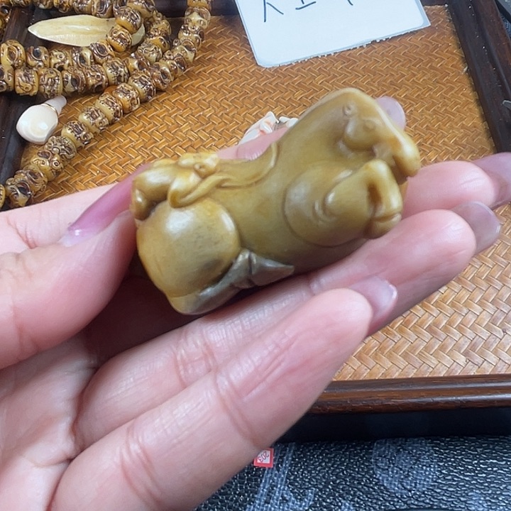 鹿骨手串/手链老***～驼骨驼骨140