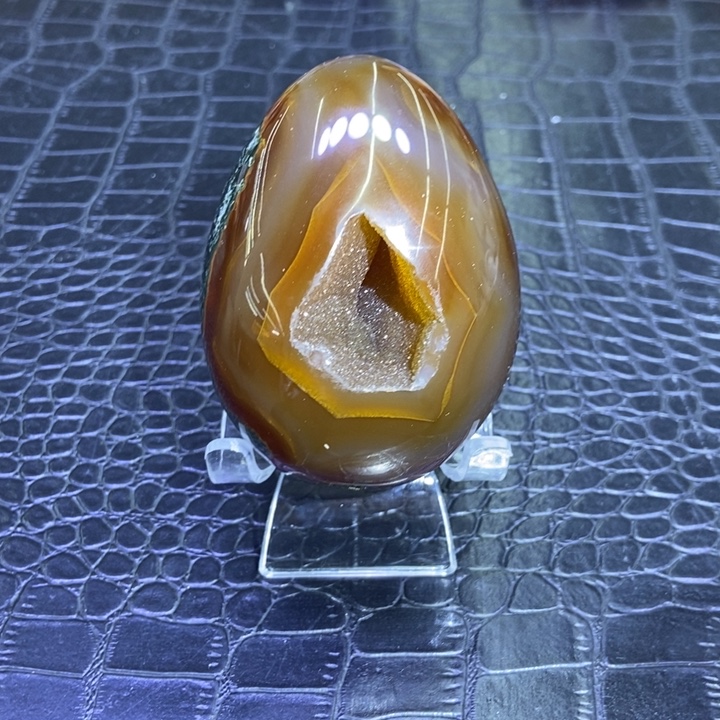 水晶未镶嵌珠宝半成品恐龙蛋