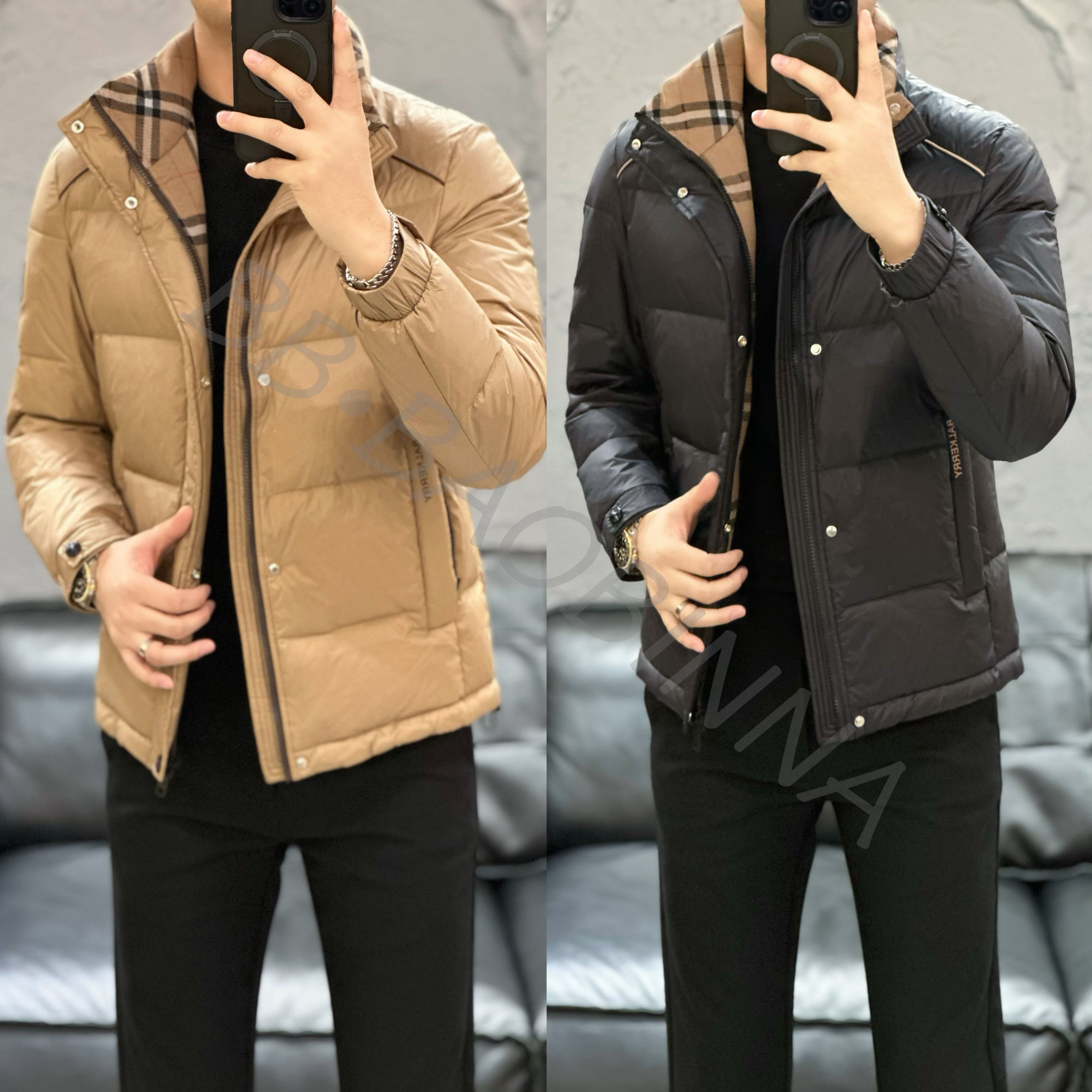 小野· 男装 | 鸭绒系列‘男士高订轻奢立领羽绒服88043