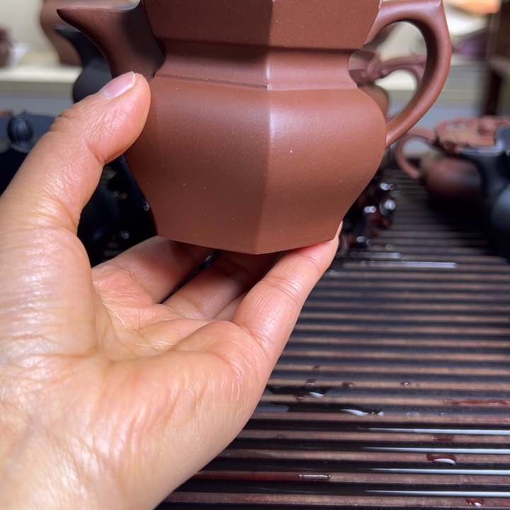 木***头紫砂公道杯宜兴紫砂210