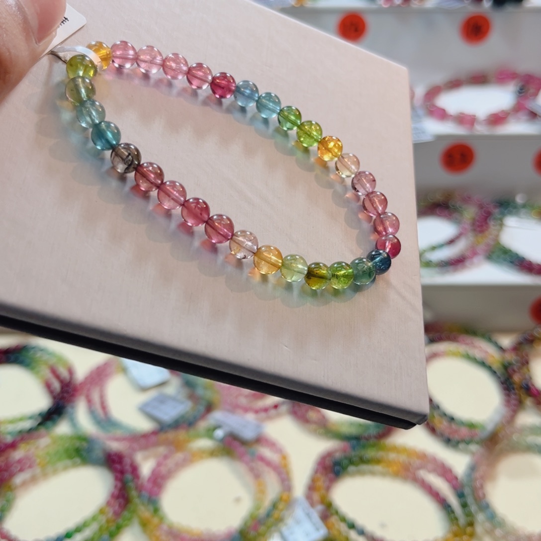 未镶嵌碧玺手链碧玺