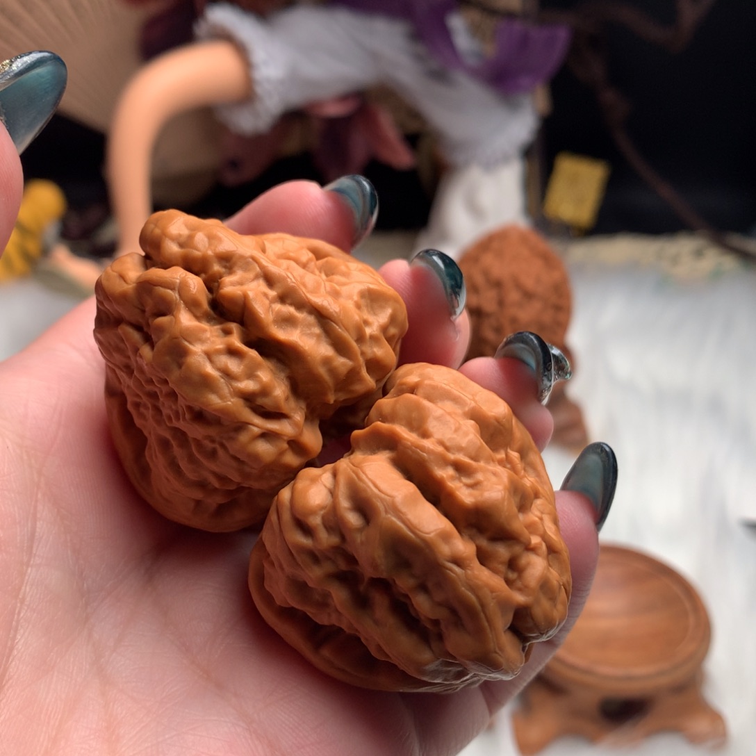 文玩核桃把件40延庆蛙