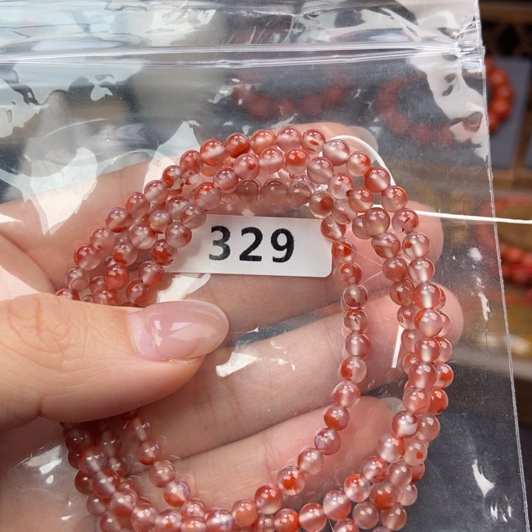 南红玛瑙未镶嵌手串