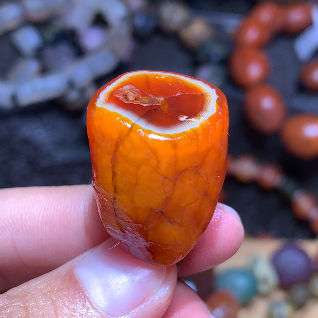 未镶嵌玛瑙/玉髓珠宝半成品