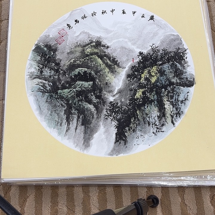 国画花鸟的翅膀是一种非常古老而