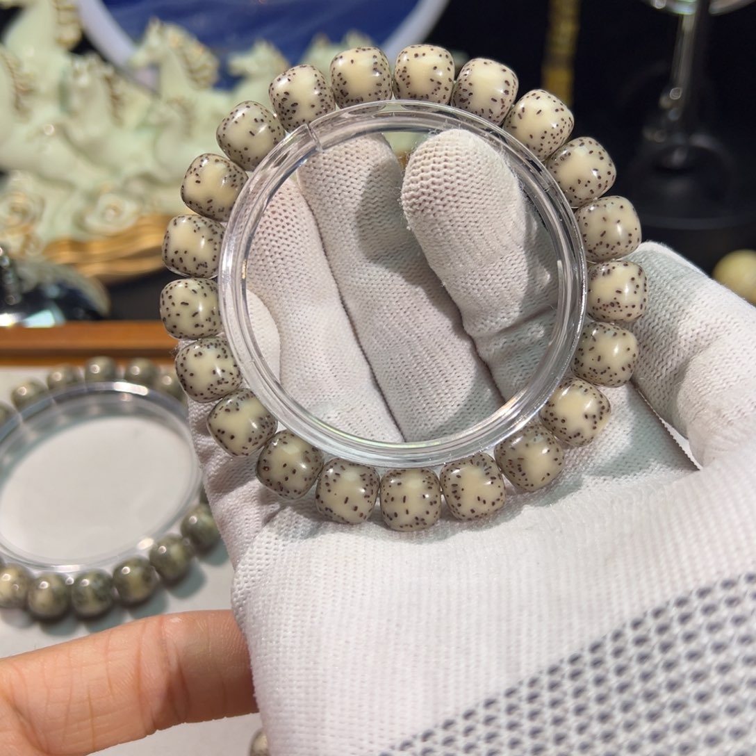 手串星月菩提卡11双留白奶奶灰