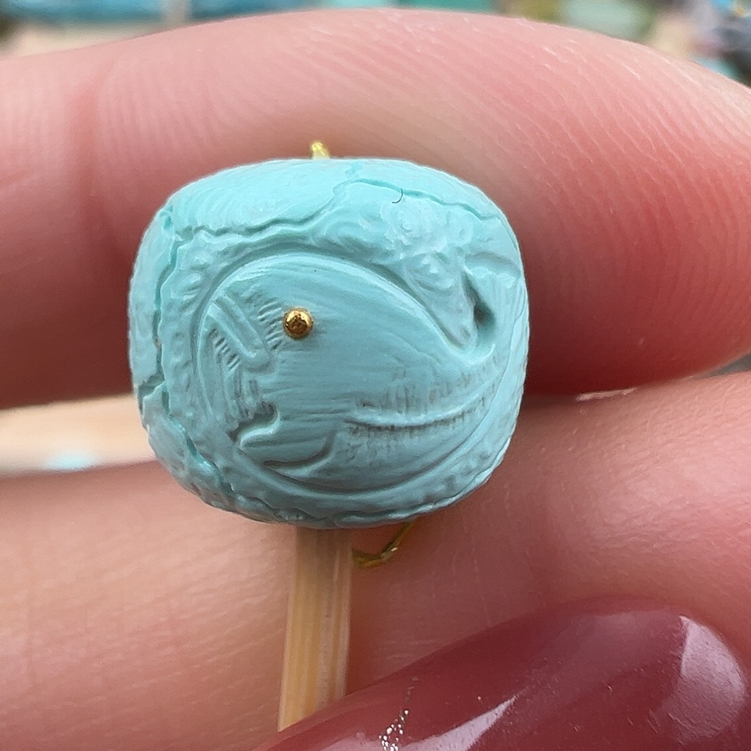 绿松石配饰未镶嵌