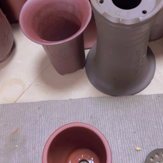 紫砂花盆花卉工艺