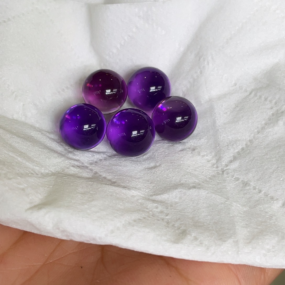 水晶单珠（客户要求打孔不退不换）未镶嵌