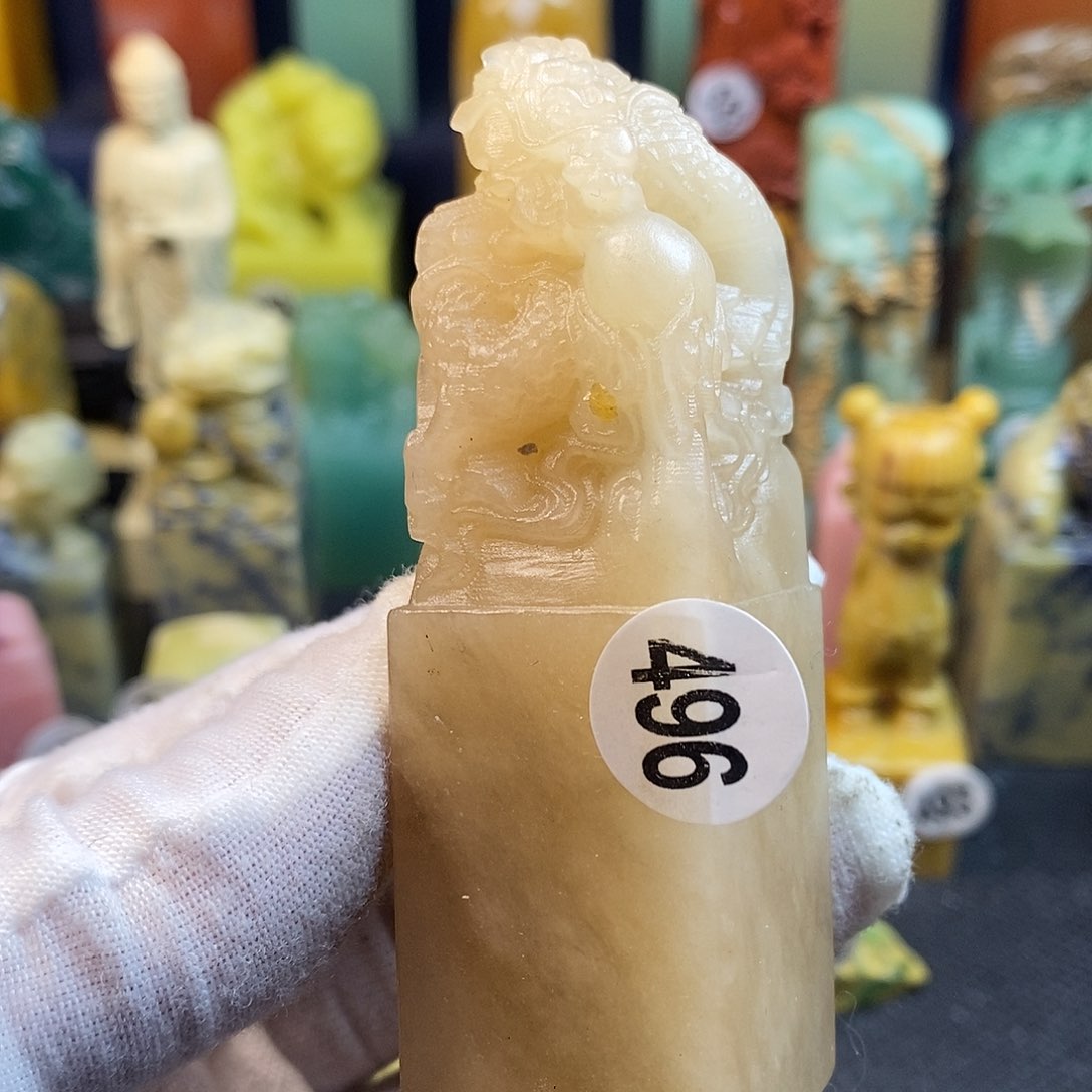 云南石篆刻艺术家的作品