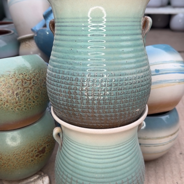 瑕疵花盆处理啦口17高23