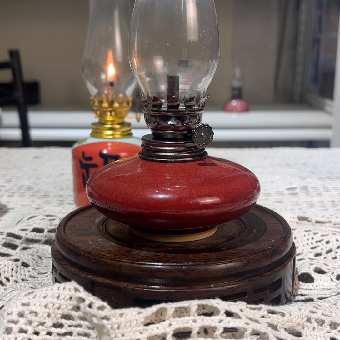 摆件景德镇陶瓷香薰灯