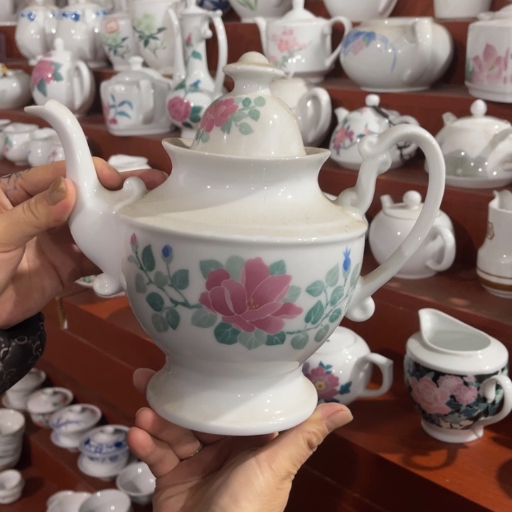 醴陵釉下高温瓷手绘1200毫升