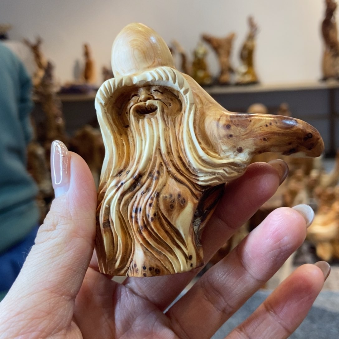 柏木（崖柏）太行崖柏根雕摆件 