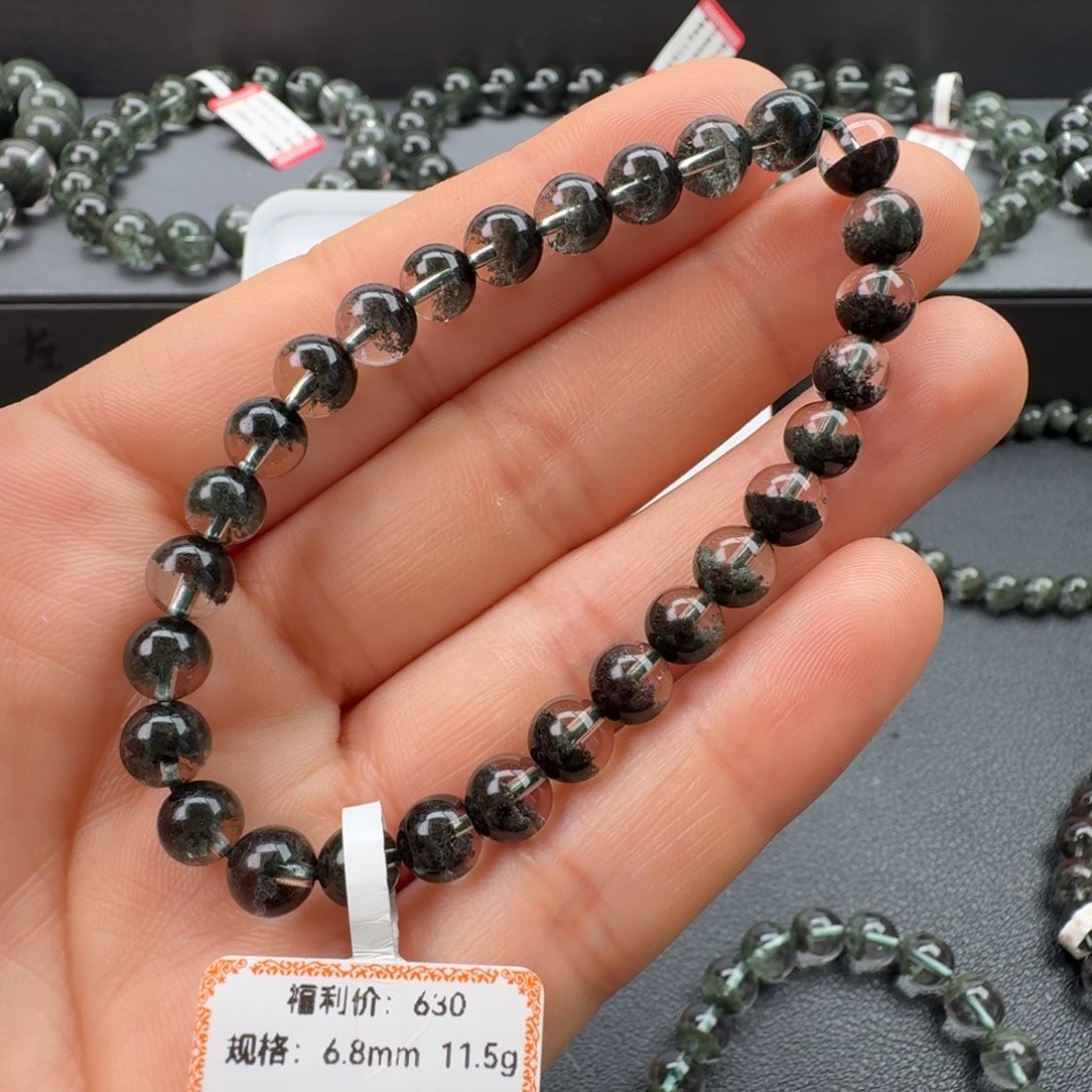 水晶手链未镶嵌天然