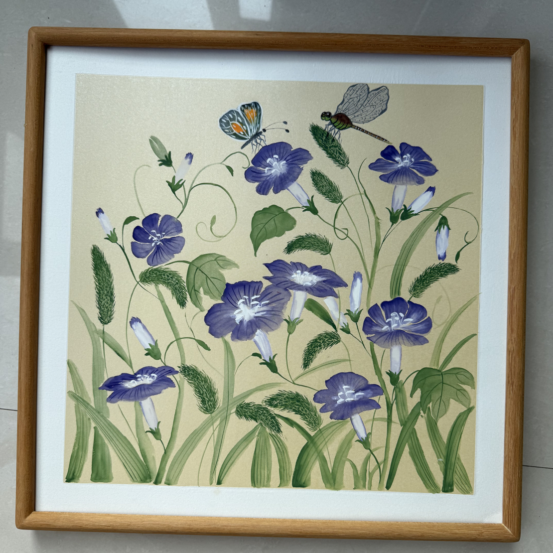 牵牛花 40*40（不退不换）