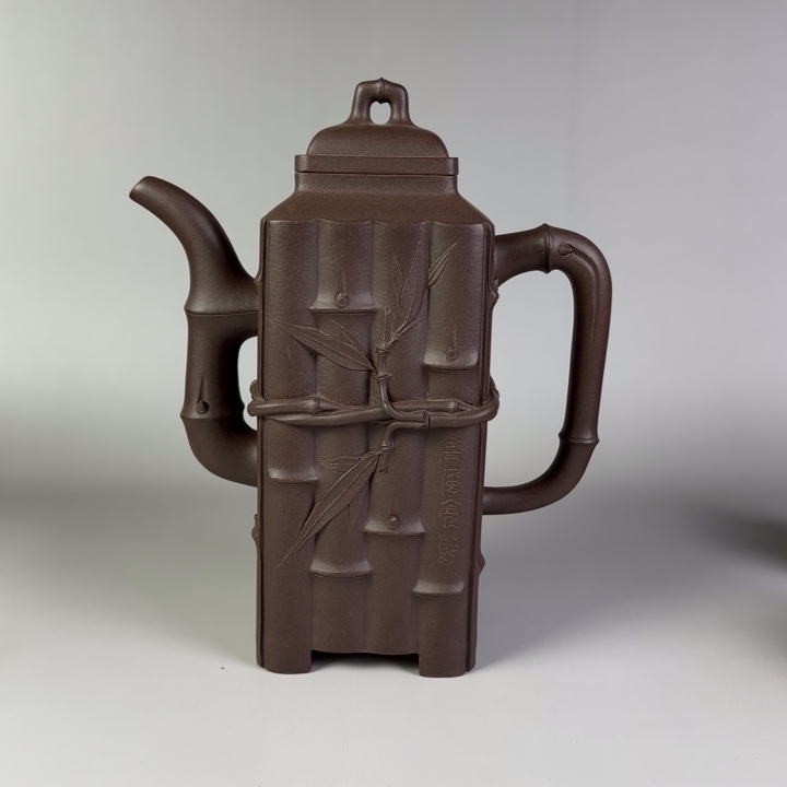 紫泥茶壶8****7高风亮节壶