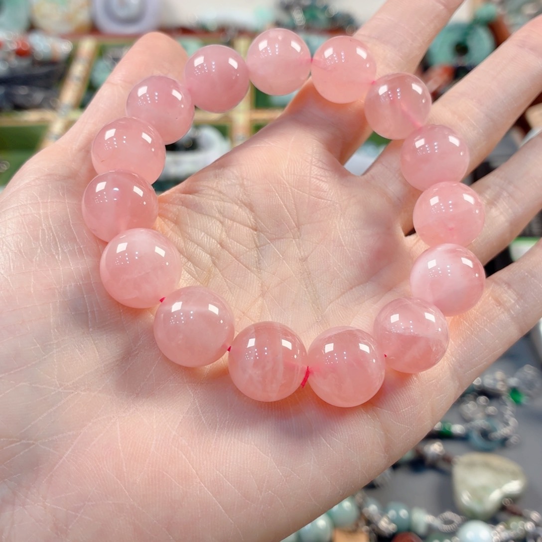 梓***林未镶嵌手链翡翠手串