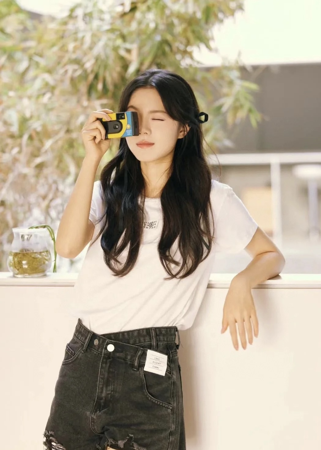 未使用 Maison Margiela/梅森马吉拉 S*1/贴布数字logo短袖/07671