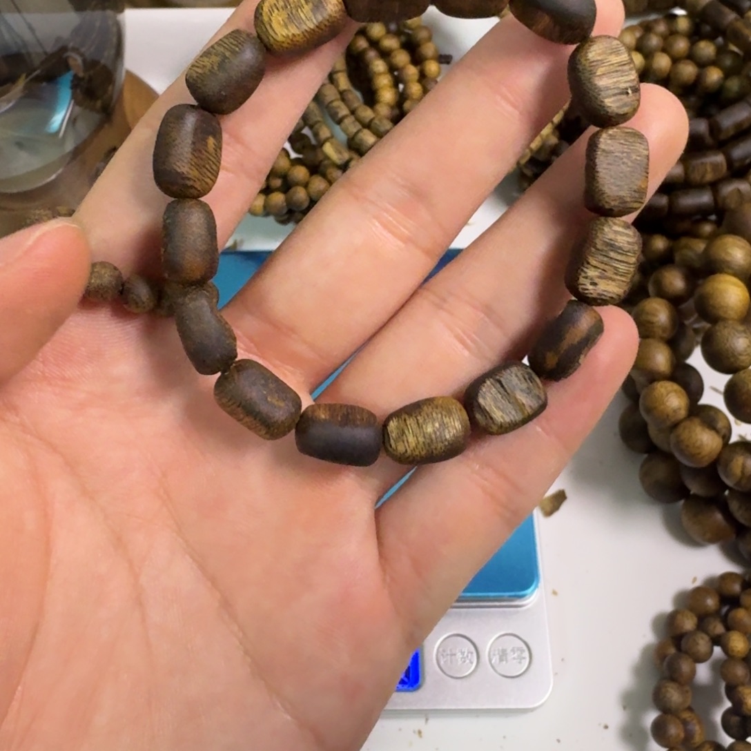 沉香沉香碎屑留疤单圈卡9规格6g