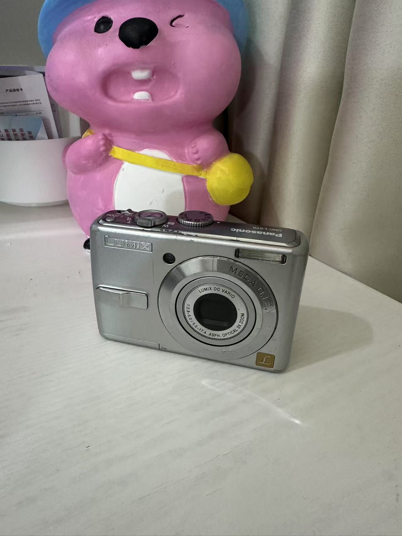 9新 Panasonic/松下 ls70 720万像素 3倍光学变焦 自备五号电池