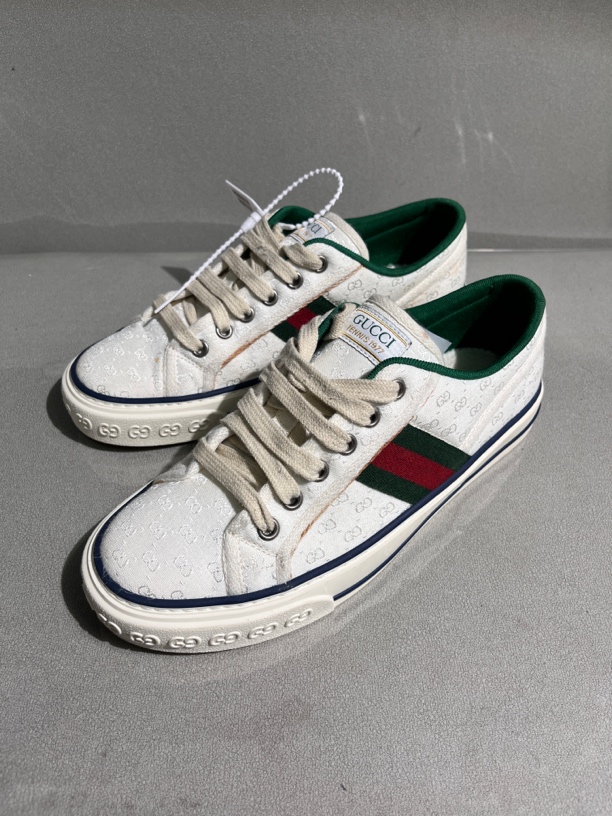 99新 GUCCI/古驰 37码 1977板鞋休闲鞋
