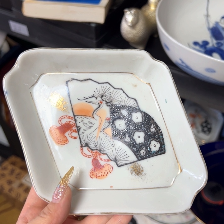 盖碗瓷器直播放漏中