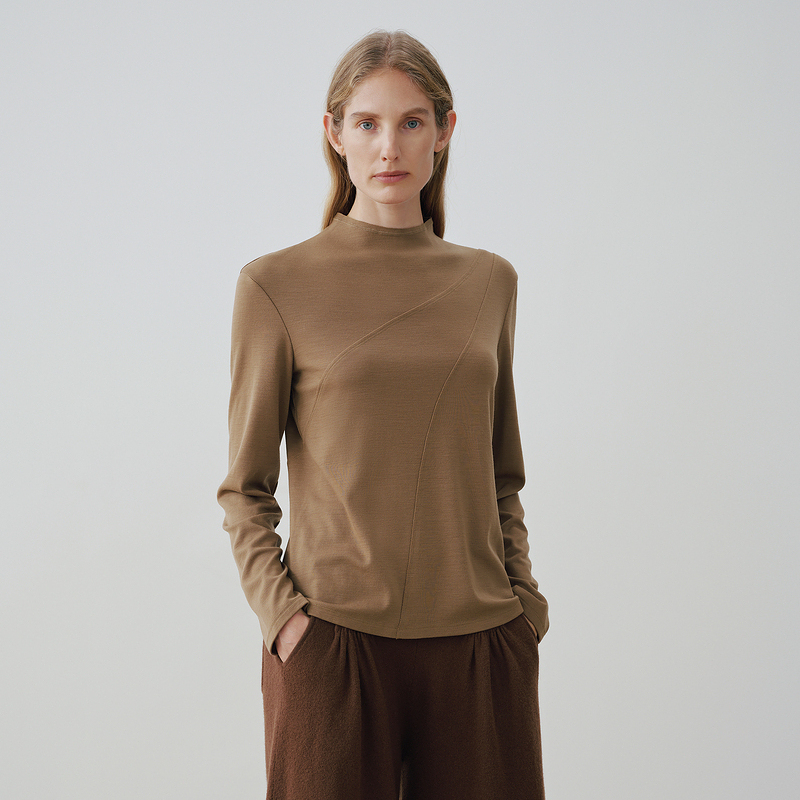 [弗息]镂空裁剪打底衫F125-U3D04