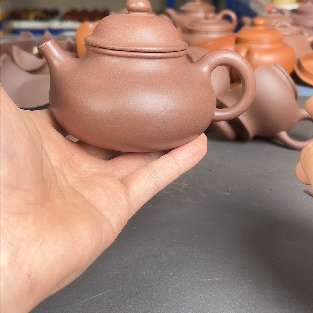茶壶紫砂孟德伟底槽清全手容天