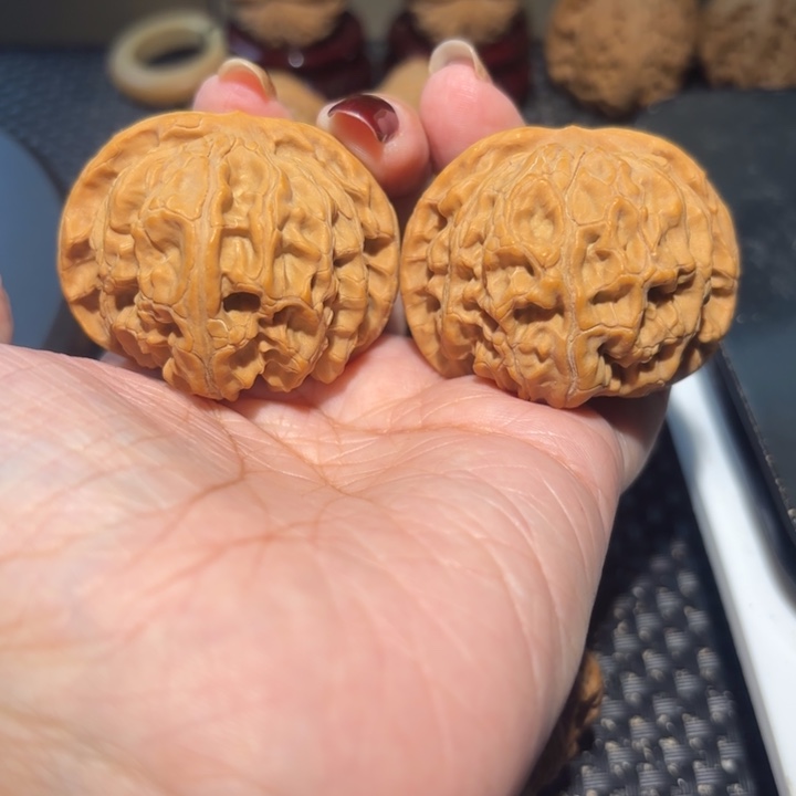 把件文玩核桃44苹果园